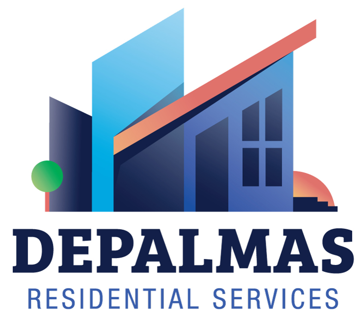 DePalma’s Residential Services logo — Arizona-based home service company built by John DePalma specializing in window cleaning, solar panel cleaning, and bird proofing.