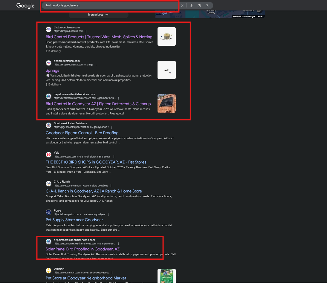 DePalma’s Residential Services SEO ranking results featured on About Scale with DePalma