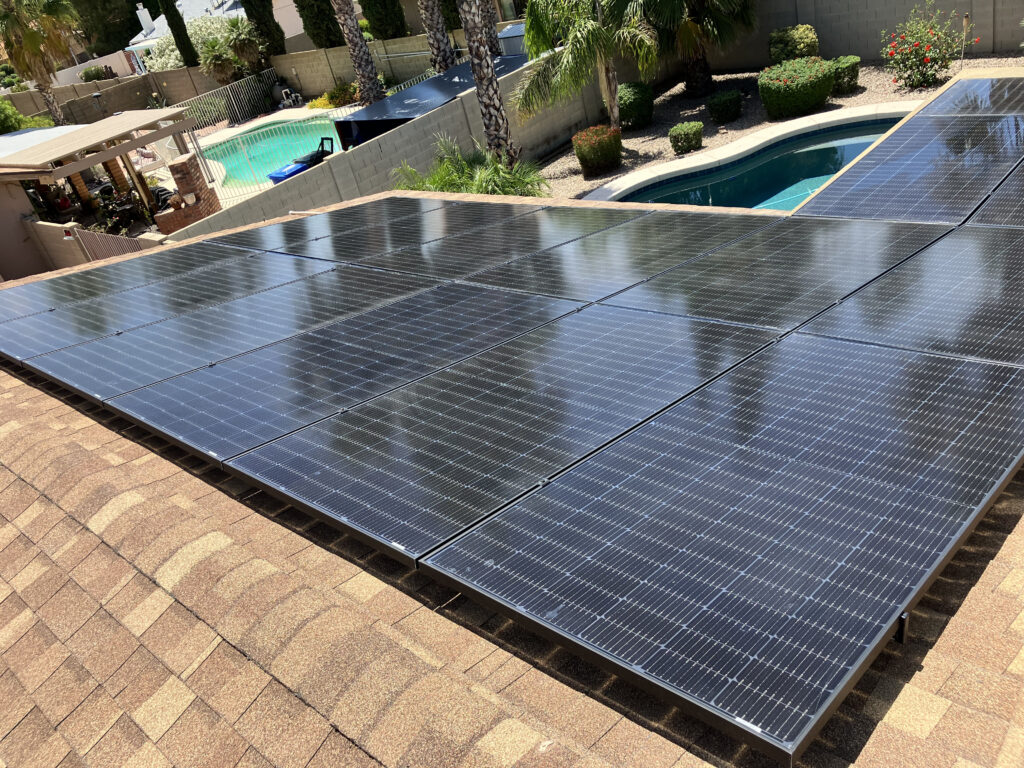 Solar panel cleaning results from DePalma’s Residential Services featured on About Scale with DePalma